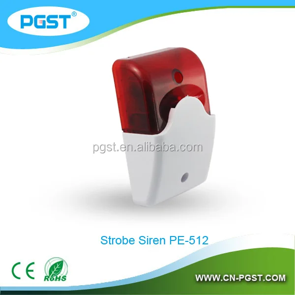 Беспроводной электрический руководство сирена 433 мГц пожарная сигнализация колокол для противоугонная сигнализация