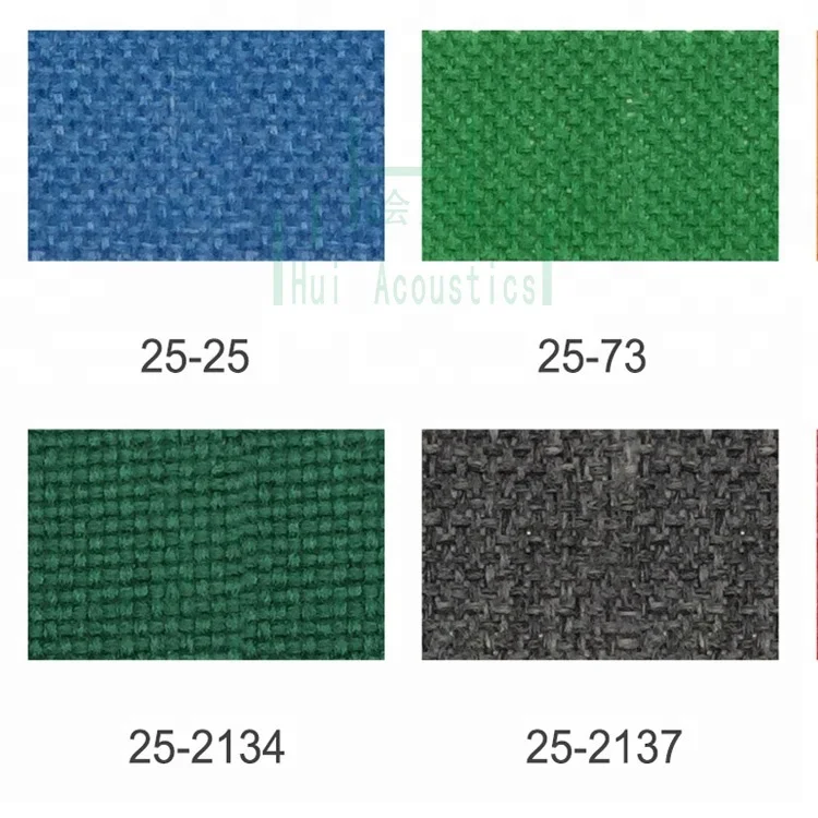 FR Acoustic Fabrics Wall Panel Fabric Acoustic Cloth for Panel