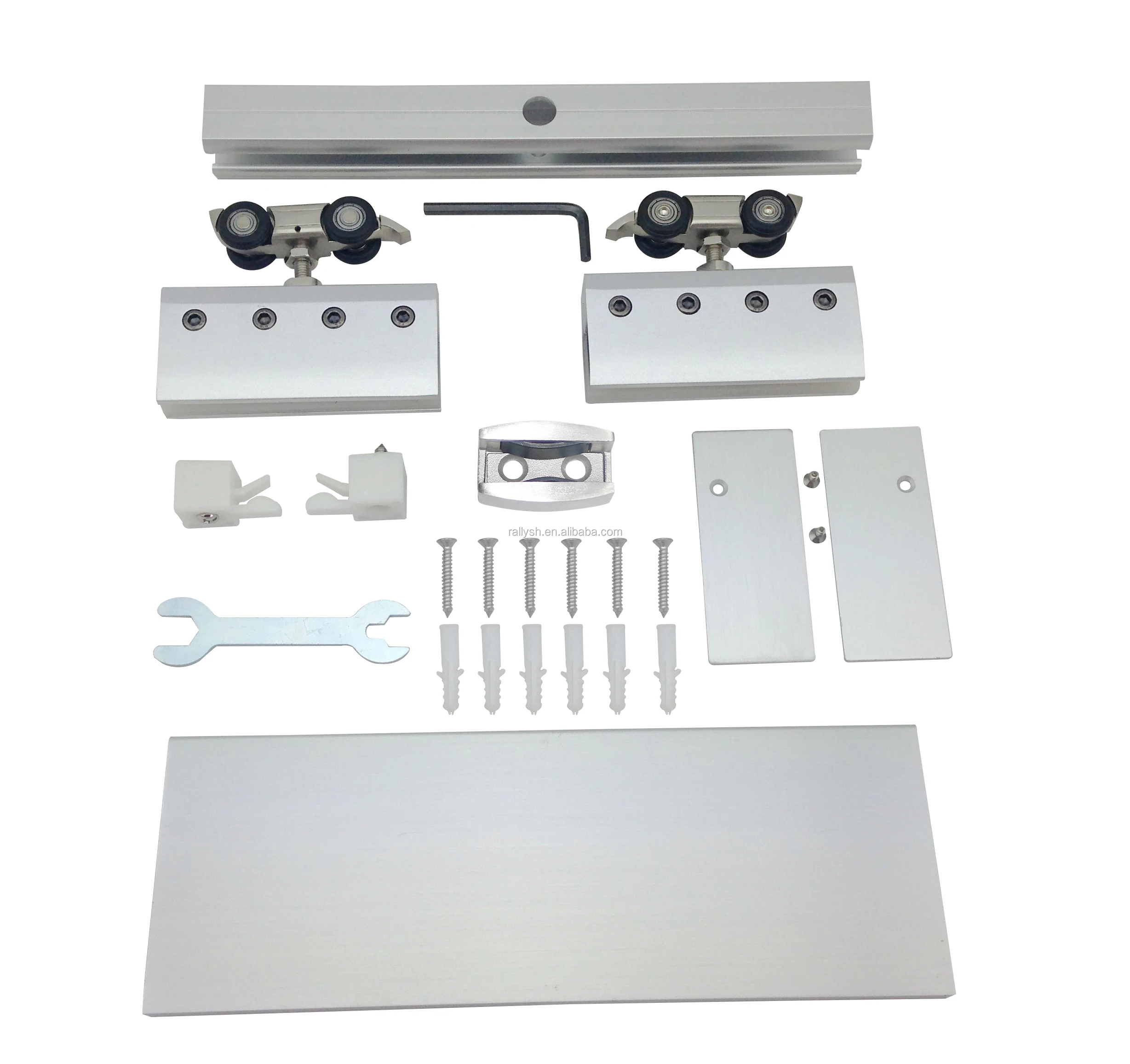 Безрамные новые конструкции главных ворот алюминиевая стеклянная раздвижная дверь внутренняя или внешняя душевая фурнитура