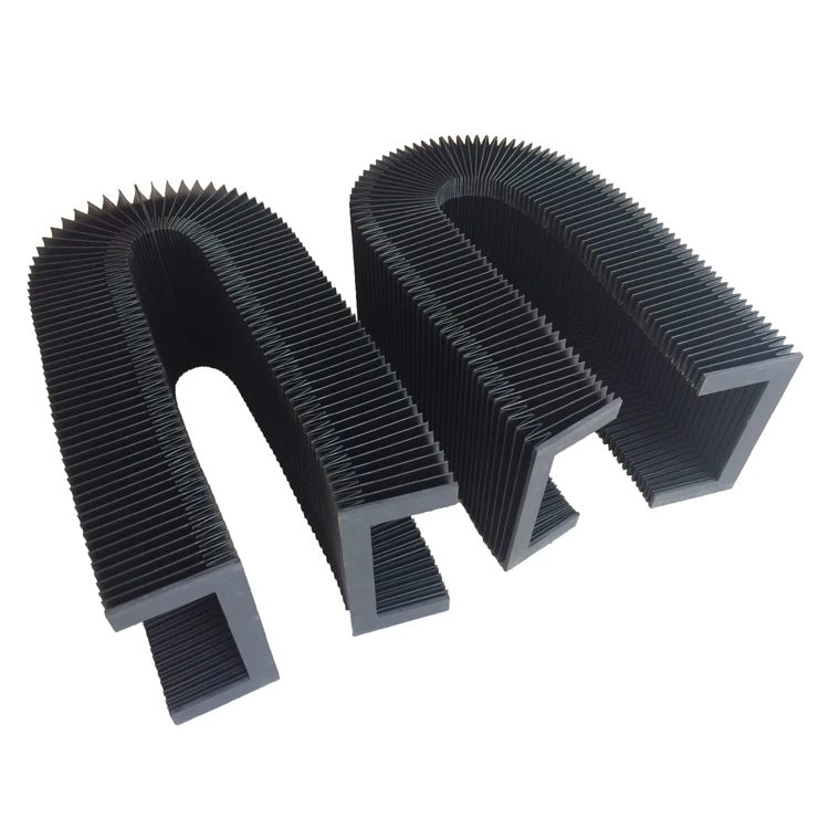 Concertina Machine Guard Shield Type Accordion Rubber Bellows