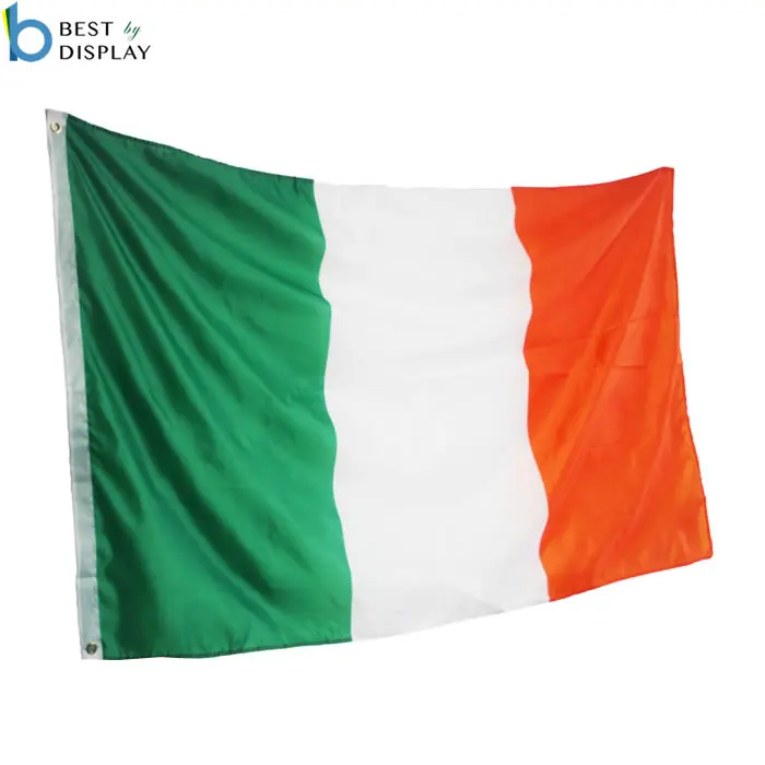 3x5ft country Ireland flag,wholesale Irish national flag,custom Ireland flag for election