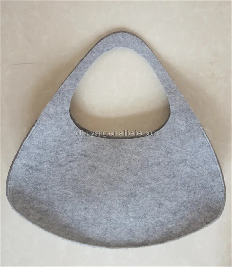 fashion felt bags led handbags wool felt fabric bags felt bag for college