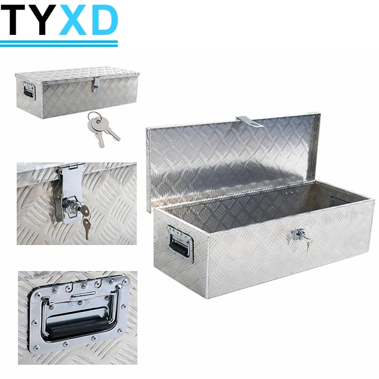 Aluminum Truck Pickup Underbody Underbed Tool Box  Storage Tool Box Aluminum Tool Box