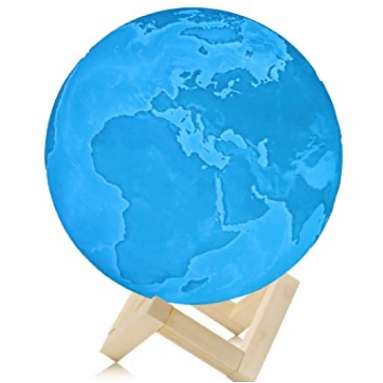 3D Printing Optical Night Light Earth Light Lamp