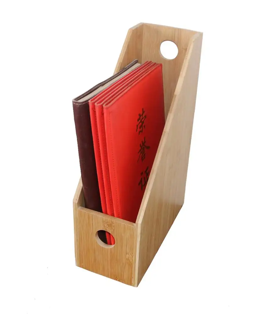Bamboo Books Catalogs Reading Material Holder Magazine Rack Manufacturer