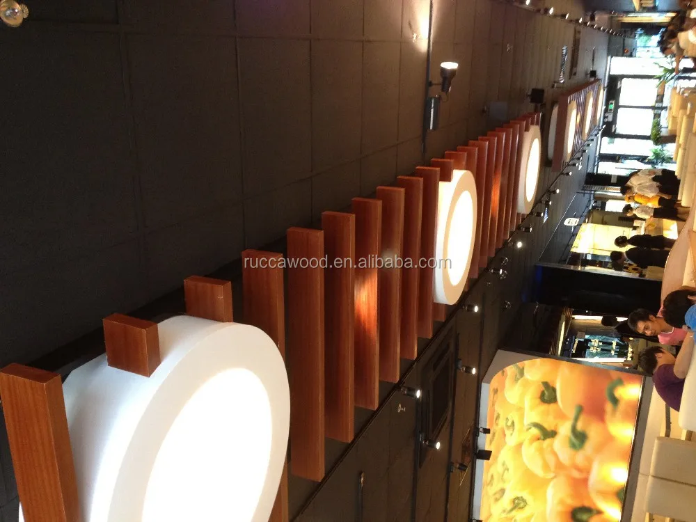 
WPC /Wood PVC Wooden Solid Batten for Decoration in China 51*16mm 