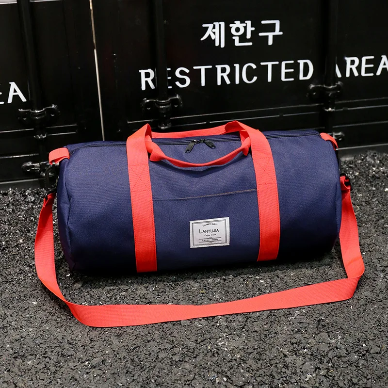 2020 China weekend big low price simple travel bag custom large waterproof young sports duffle bag