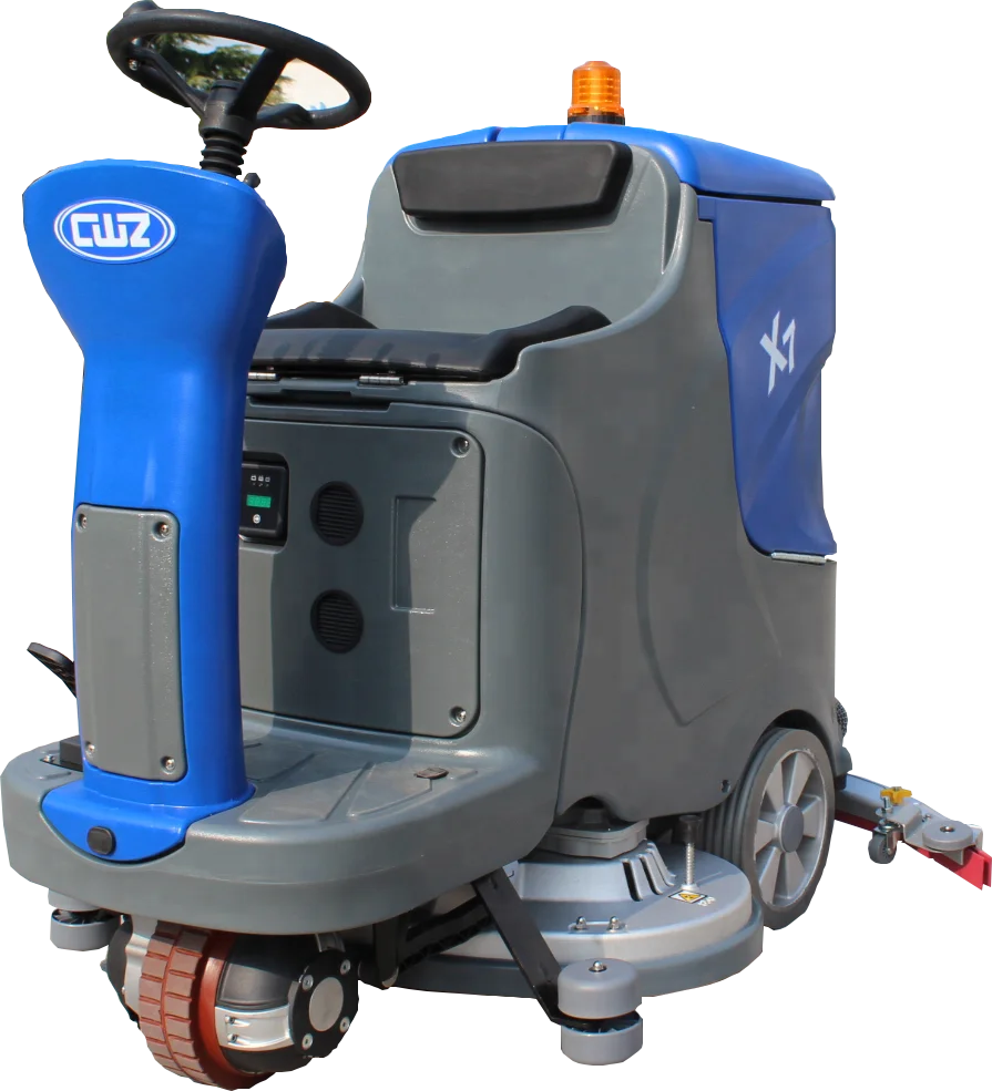 Dual brush multifunctional ceramic tile floor cleaning machine