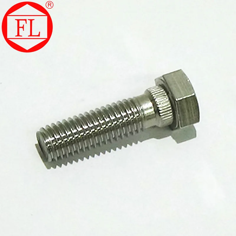 
stainless steel DIN933 hexagon head bolt 