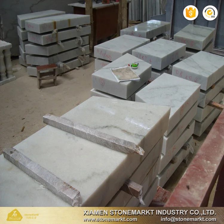StoneMarkt Carrara White marble cube stone