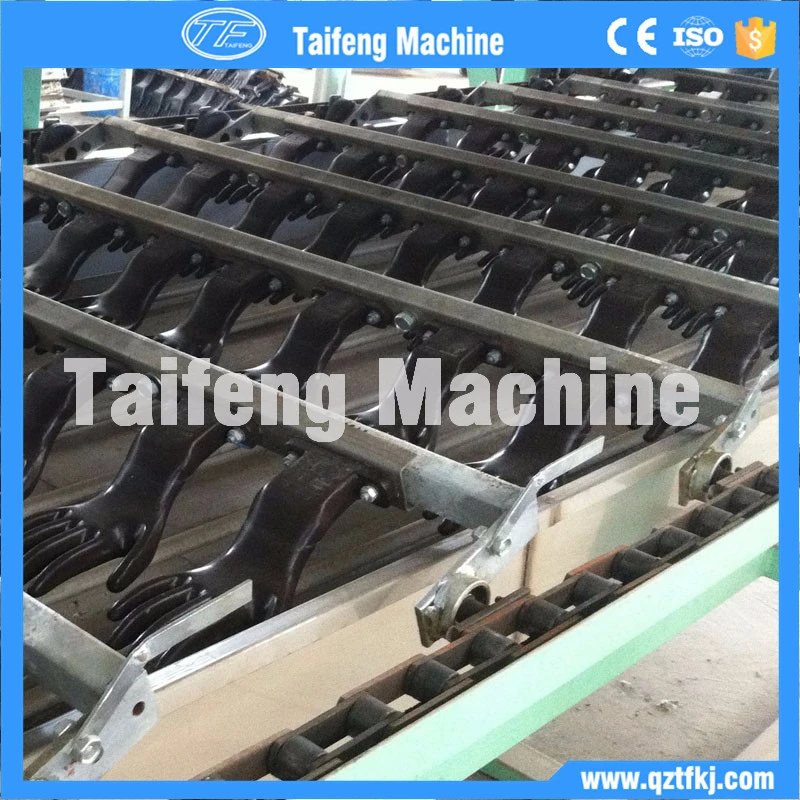 Резиновые безопасности рабочие перчатки машина производитель / белый хлопок страховые труда перчатки погружением машины