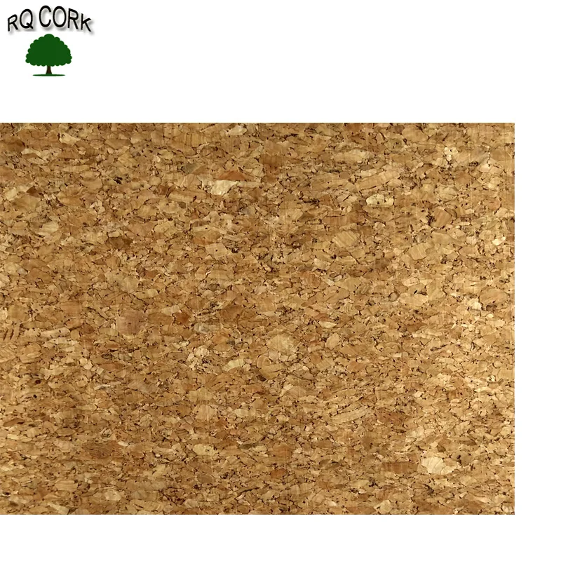 RQ CORK Low Price PU Leather Cork Fabric Cork Granule Stock
