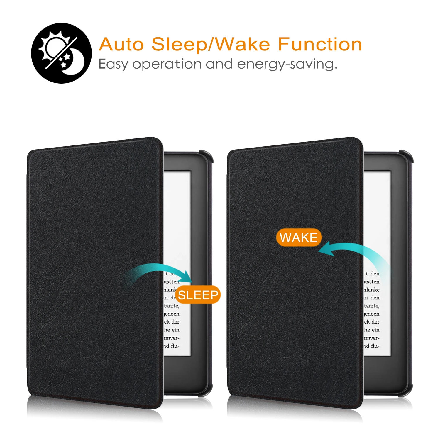 
Ultra Slim Cover Case for Amazon new Kindle 2019 Cover Compatible with kindle E-book 10th generation 