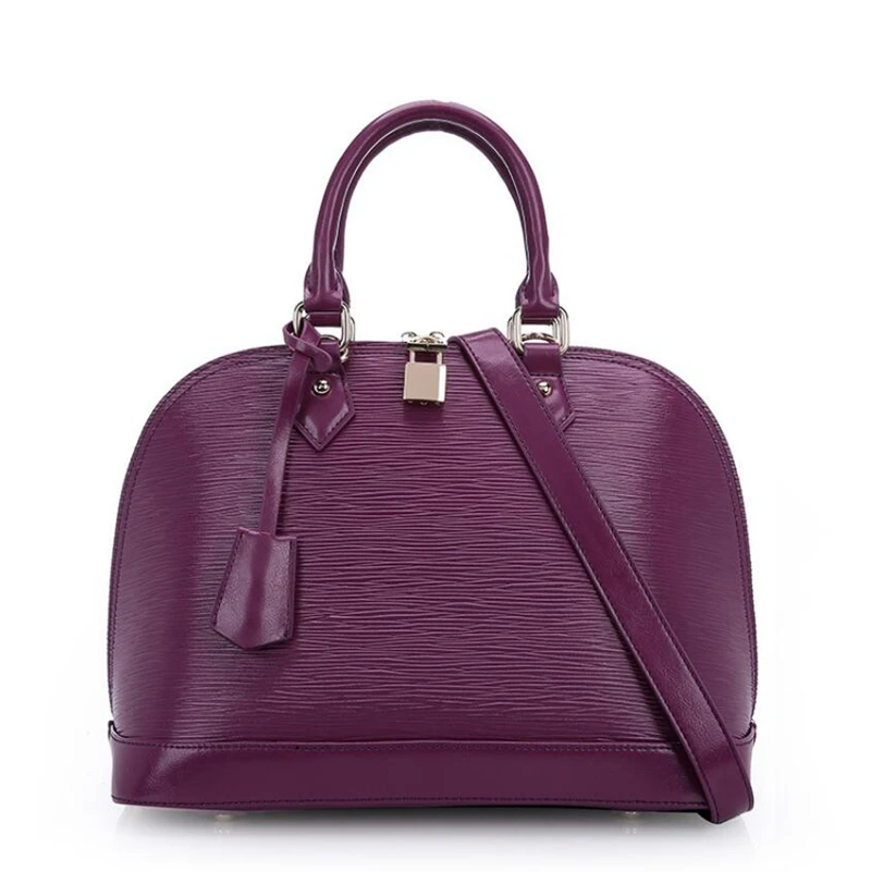 Dreamtop DTD257 fashion genuine leather shell shape handbags women bag