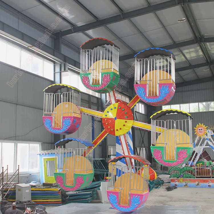 High Quality Fairground Equipment Small Ferris Wheel Rides Children Amusement Park Attraction for Sale