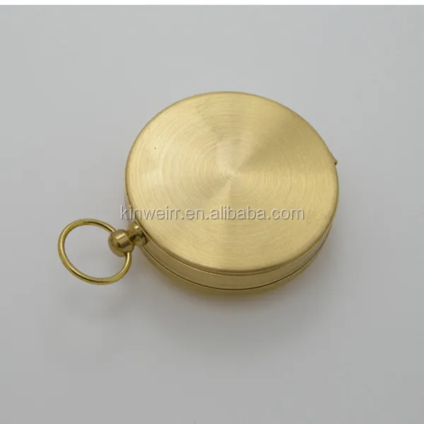 
Metal Brass Mini Keychain Kaaba Direction Compass 