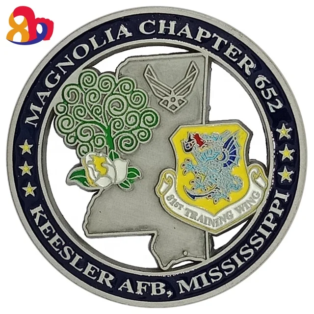 Made in China Zinc Alloy Hot Selling Custom Airborne U.S. Army Commemorative Metal Coins