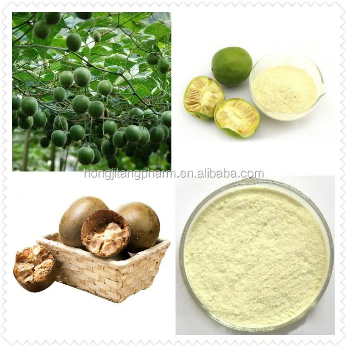 
monk fruit sweetener , luo han guo sweetener fruit extract 