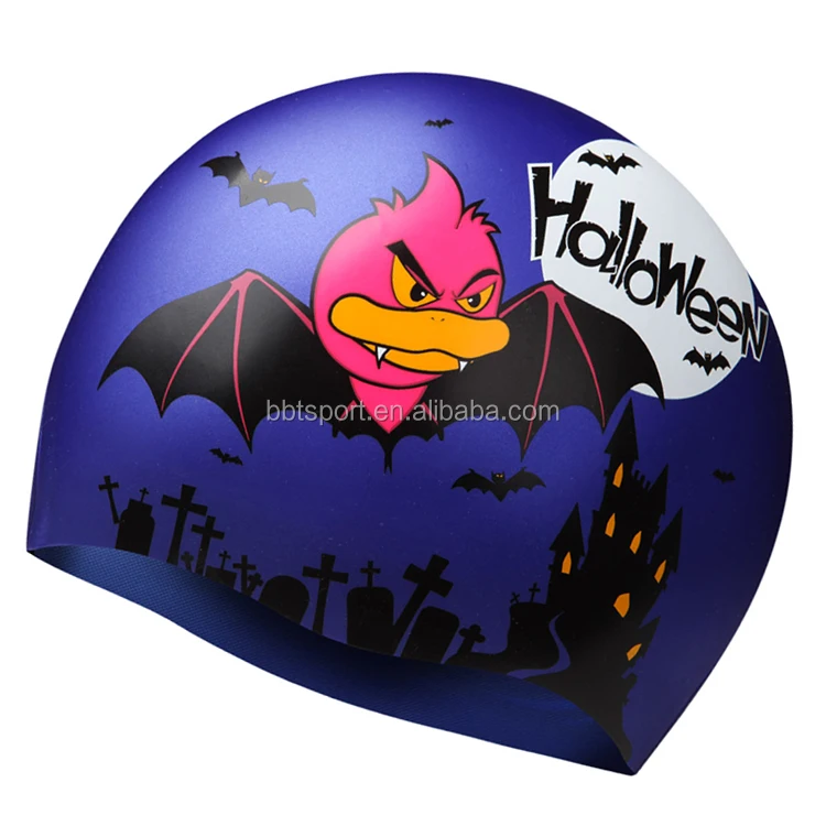 
2018 new arrival high quality funny silicone swimming cap 