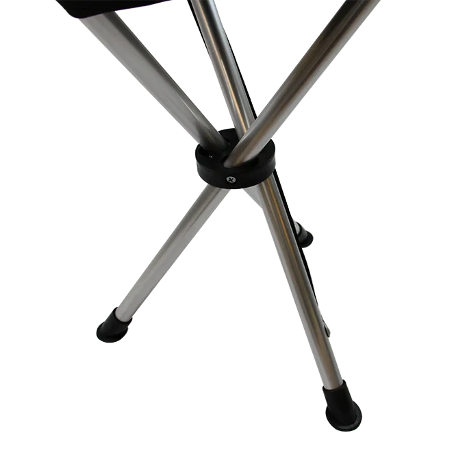 
OUTDOOR HUNTING FISHING ALUMINUM LIGHTWEIGHT TRIPOD FOLDING STOOL 