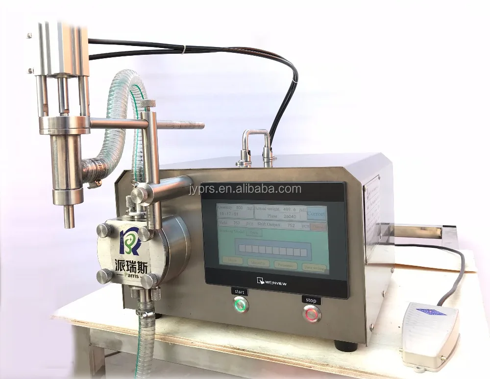 Table-top One Head Gear Pump Filler for Shampoo