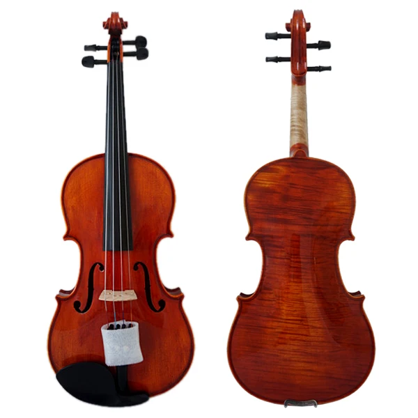 China Wholesale Advanced German varnished Violin With Free Violin Case