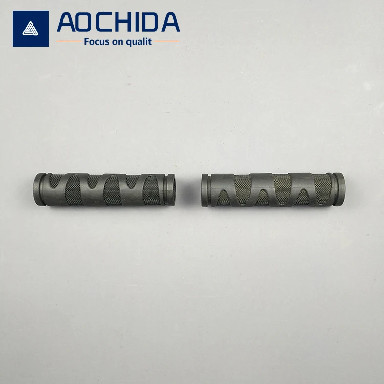 Bicycle rubber handle fashion flower factory direct supply quality superior 115mm