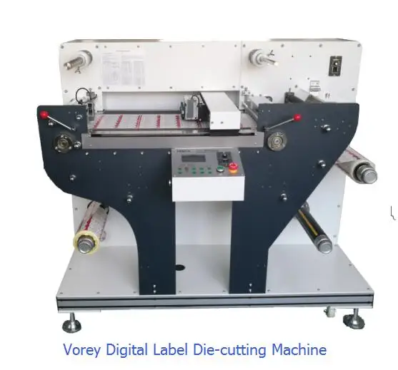 Vorey VD320 Rotary Digital Paper Label Die-Cutter Machine With Cutting Width 320MM