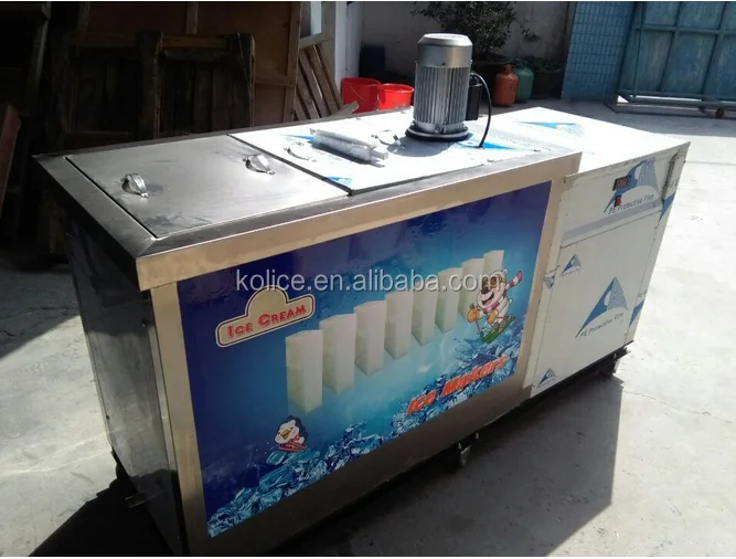 Kolice block ice making machine 500 kg per day,bullet ice tube 500 kg machine from thailand