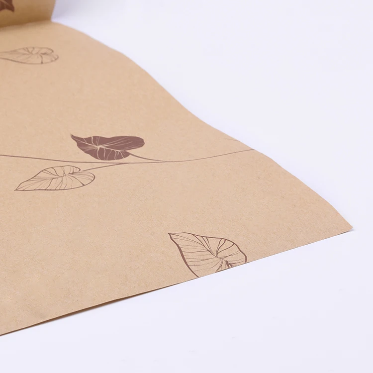Factory Direct Sales Of Creative Material Flower Packaging Special Recycled Decor Art Kraft Paper Wrap Sheets