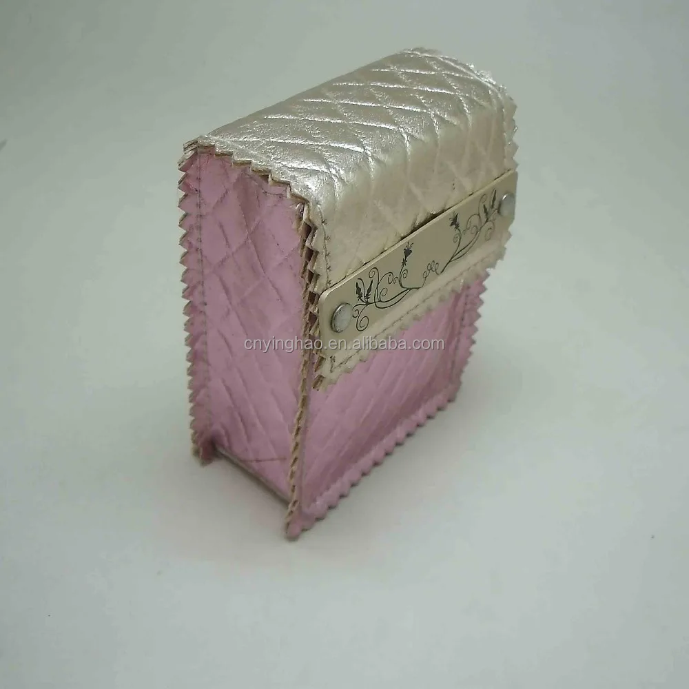 
Factory customized PU Leather cigarette box for women 
