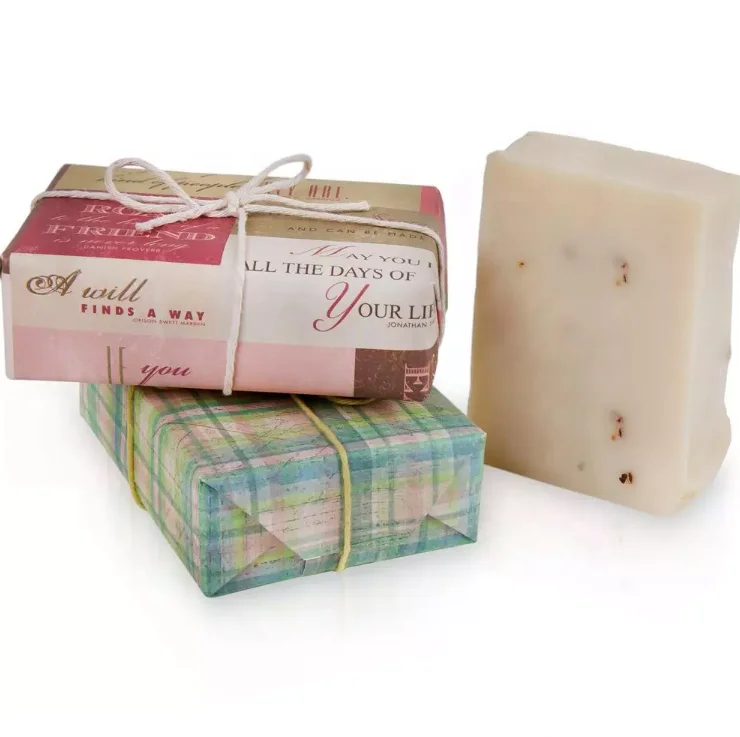 
Printed Logo Designed Moisture Proof Soap Wrapping Paper 