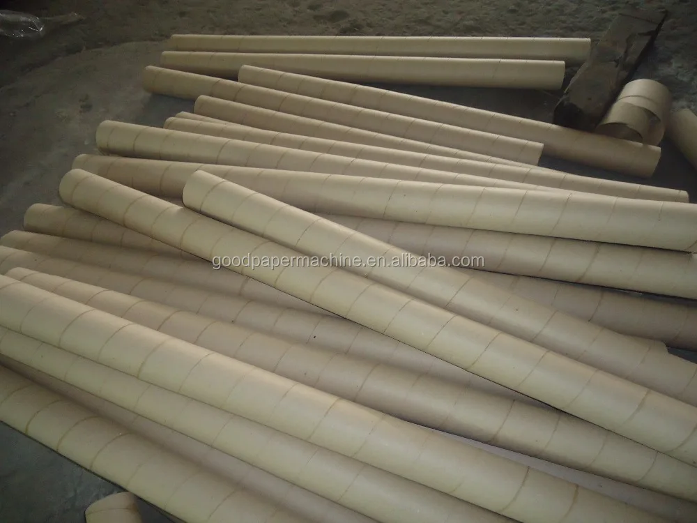 Automatic kraft tissue roll slitting craft paper core winding machine