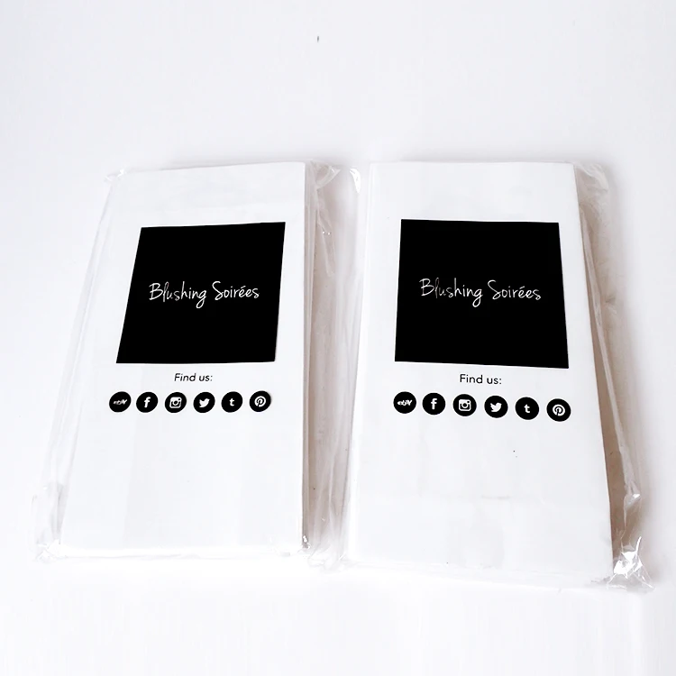 
 Горячая Распродажа 2020, дизайнерский белый конверт из крафт-бумаги с упаковкой OPP  