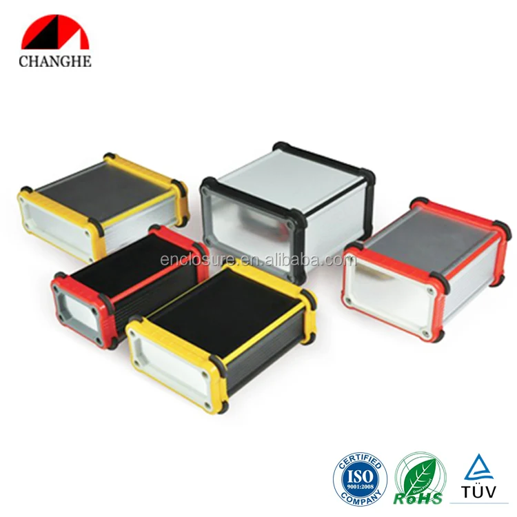 Custom electronics aluminum extruded enclosure aluminum extrusion box