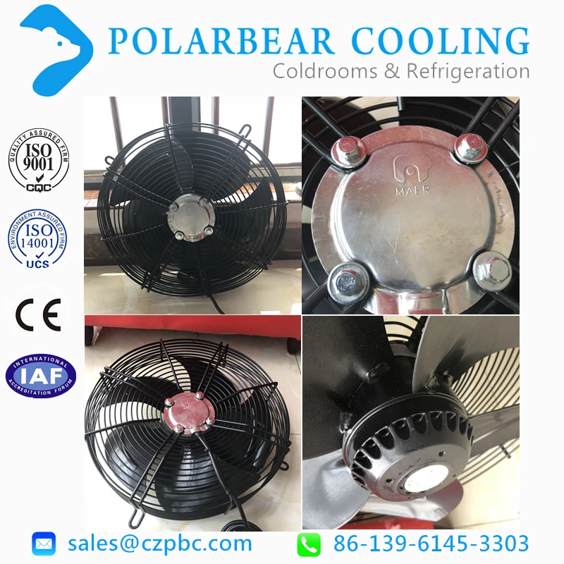  Осевой вентилятор с электродвигателем для холодильной камеры овощей фруктов от китайского поставщика