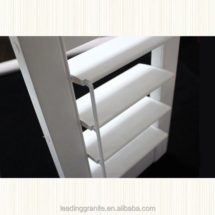 Custom operable wood movable louver shutter