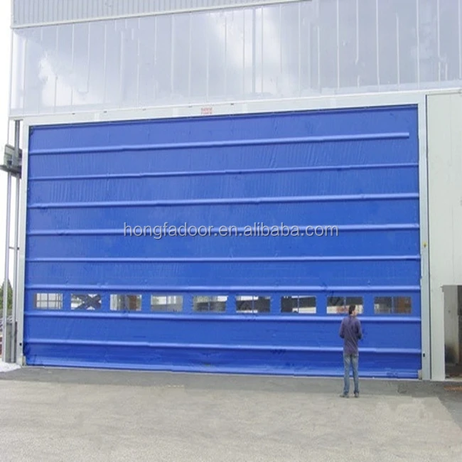 Automatic Induced High Speed Rolling Shutter Garage Doors (HF-J026)