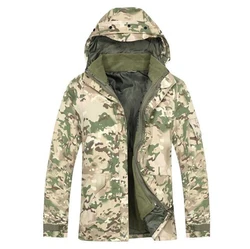 Армейская военная одежда, тактическая Мужская Уличная ветрозащитная военная куртка, военная зимняя куртка