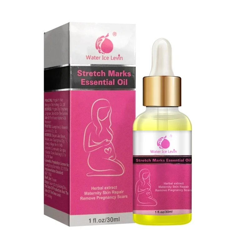 Water Ice Levin brand Herbal extract maternity skin repair remove Pregnancy Stretch Marks Scars Essential oil