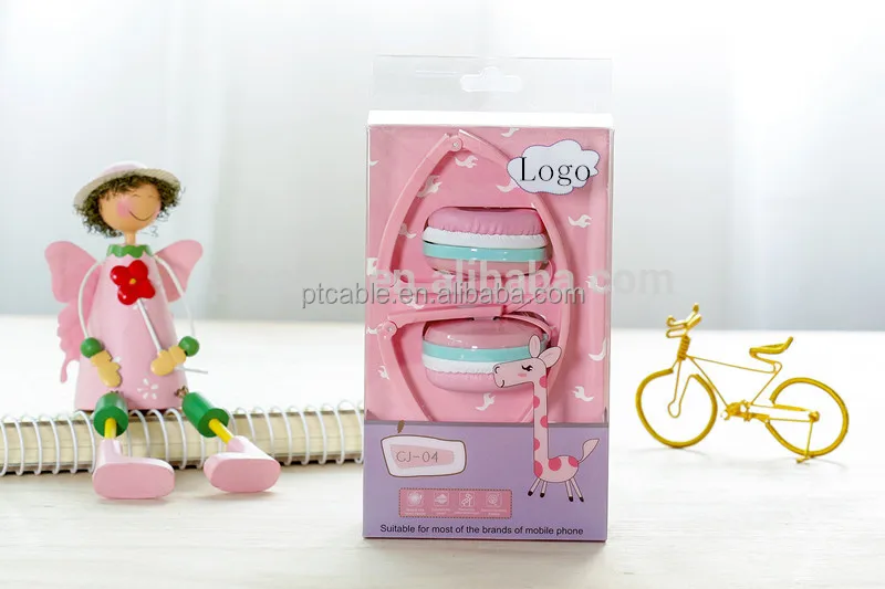 
newest arrival stereo head phone beautiful headband style cute headphones for girls 