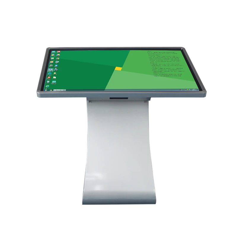 Advertising interactive multi touch screen digital signage kiosk