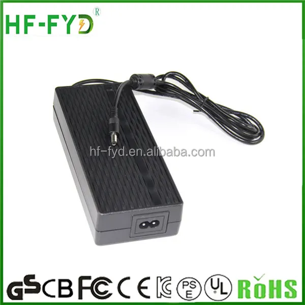 Certificated desktop DC 58.8V 1.5A 2A twisting car dedicated battery chargers with GS CE FCC KC SAA CB ROHS PSE C-TICK etc
