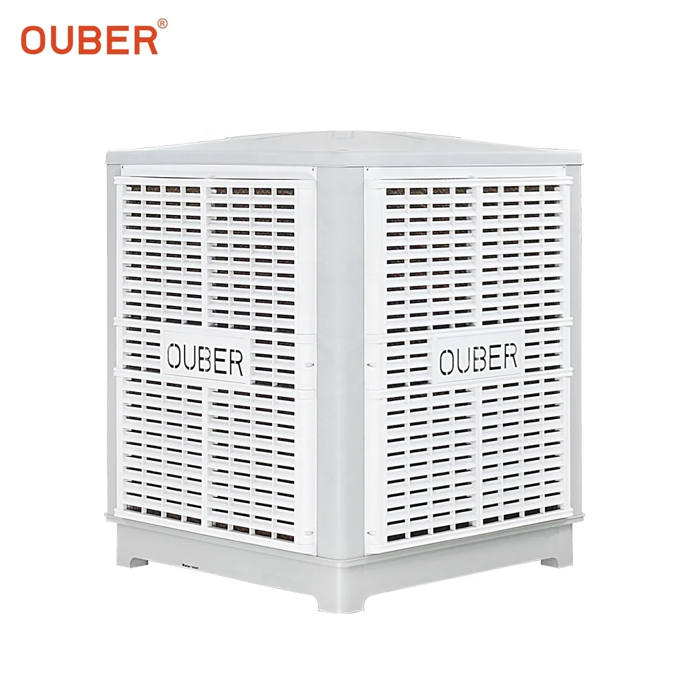 Industrial cooler fresh air water cooling system