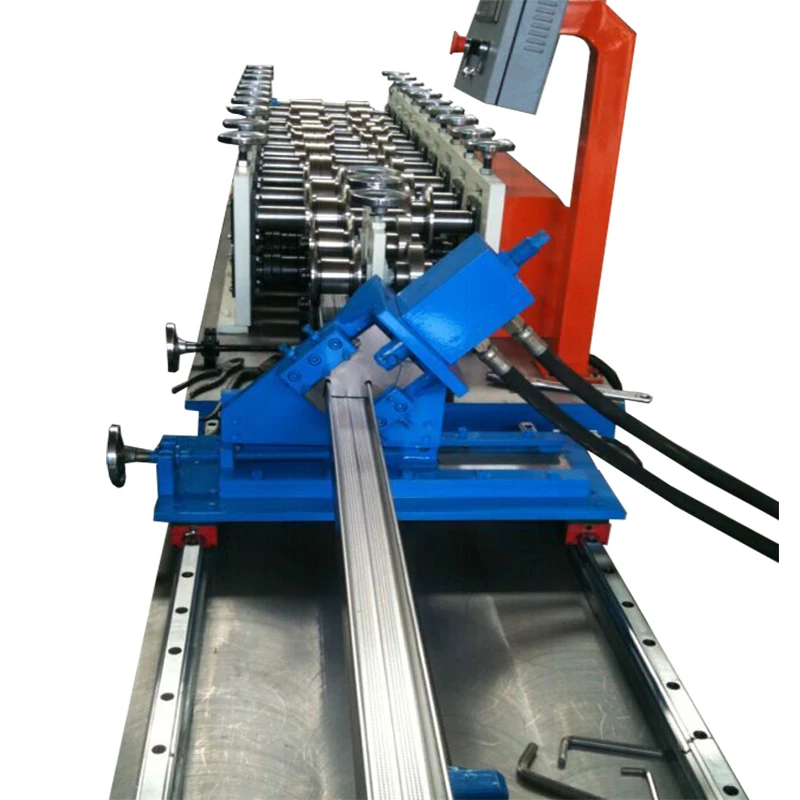 Easy Operation Galvanized Metal Angle Keel Light Steel Keel Sheet Roll Forming Machine