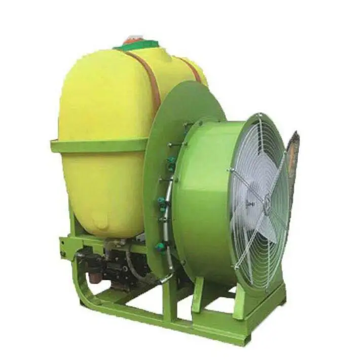 Trailer Type Vineyard Use Farm Garden Fruit Tree Orchard Boom tank air Blast Sprayer With High Press Diaphragm Pump