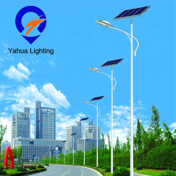 Green power solar panel systems 100 watt solar led street light