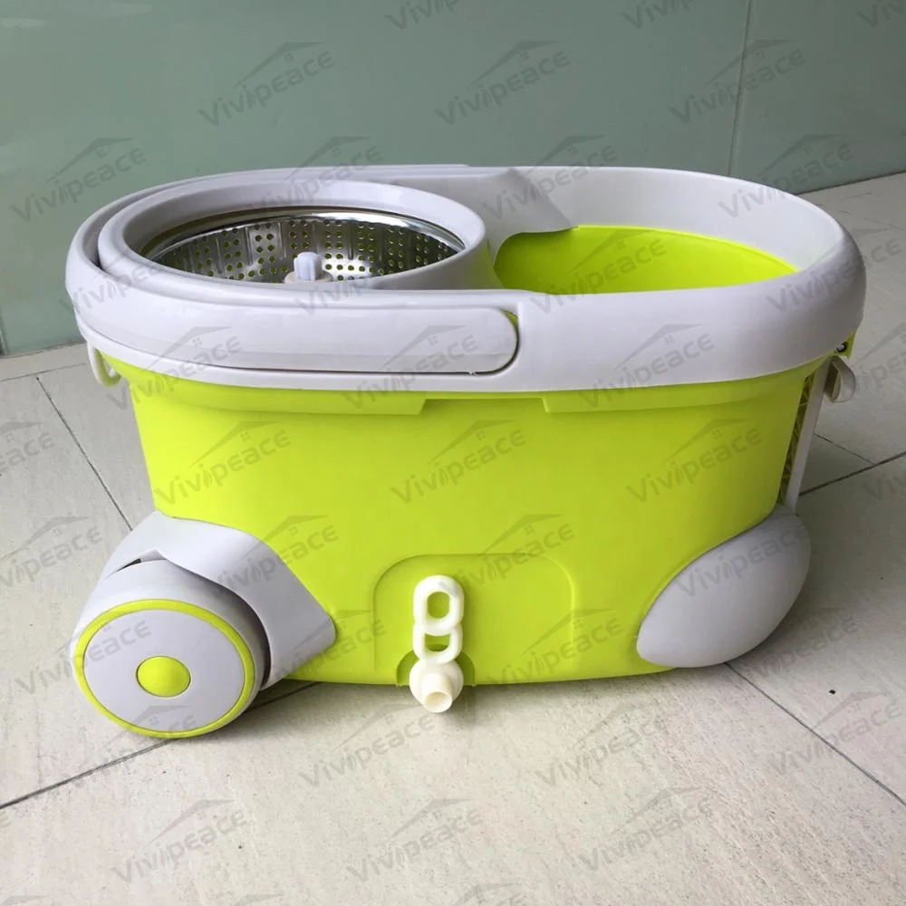 Professional walkable 360 flat spin .mop bucket in bulk
