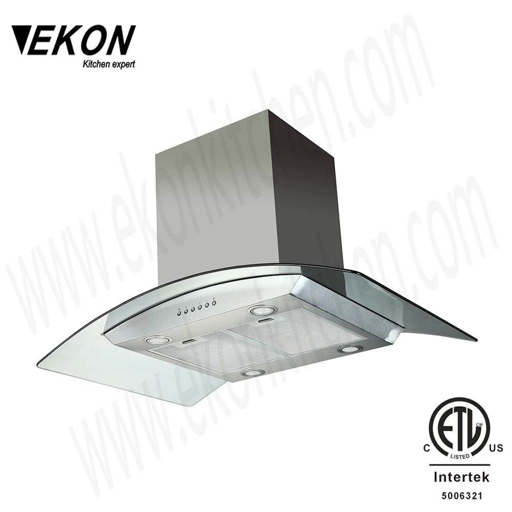 
36' Stainless Steel Extractor Hood For Kitchen 