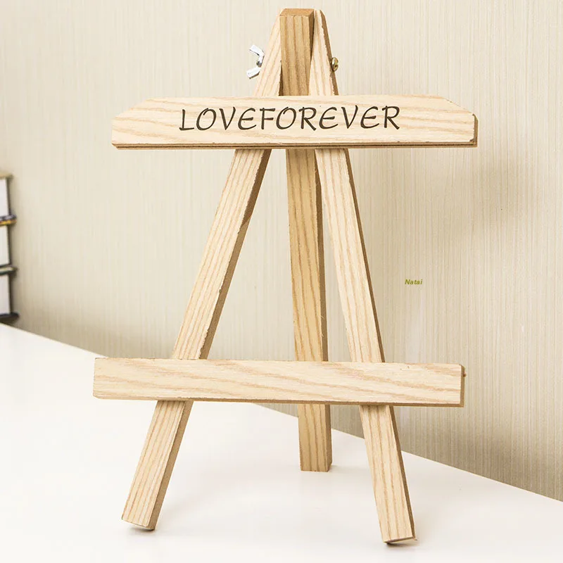 Solid wood frame wooden creative personality photo frame phase frames with stand